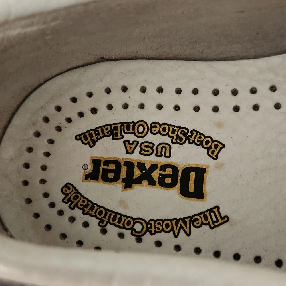 Dexter leather deck shoes